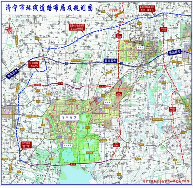 济宁环线道路规划