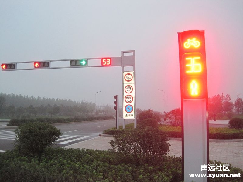 衢州红绿灯图片