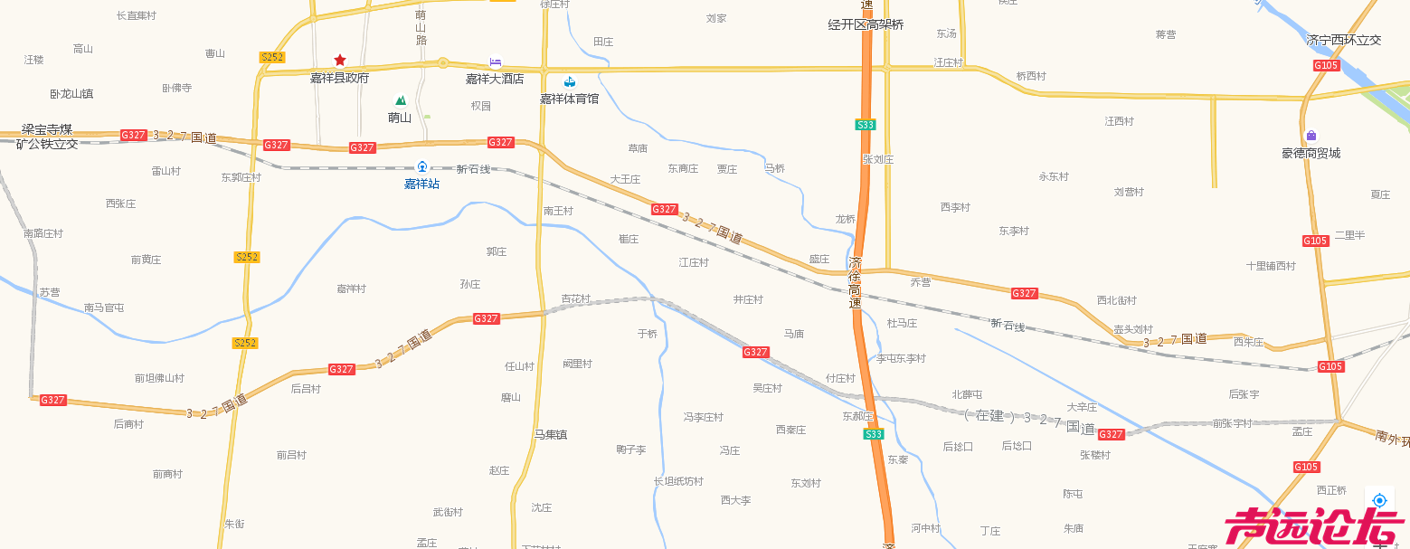 327国道线路图图片