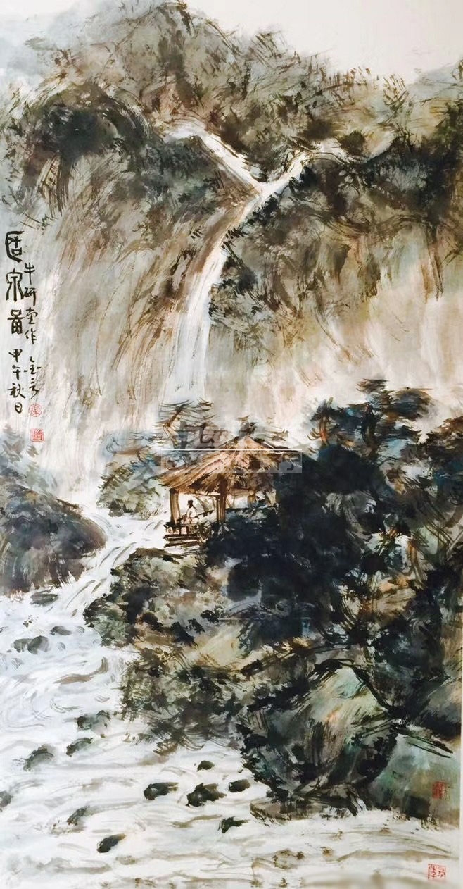 陈金言大师山水画作品