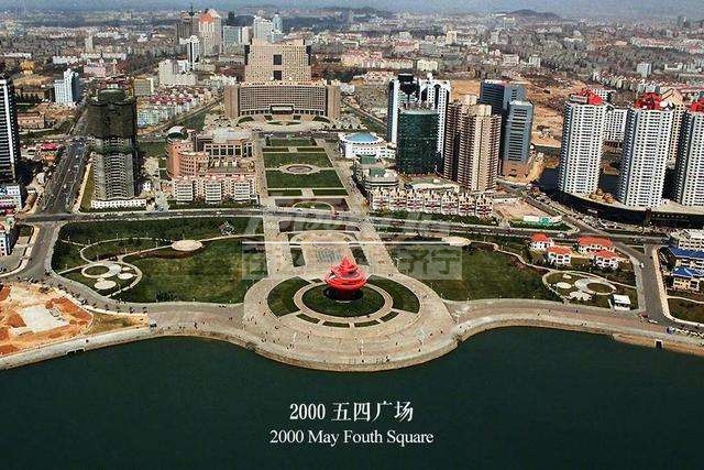 青岛五四广场的变化