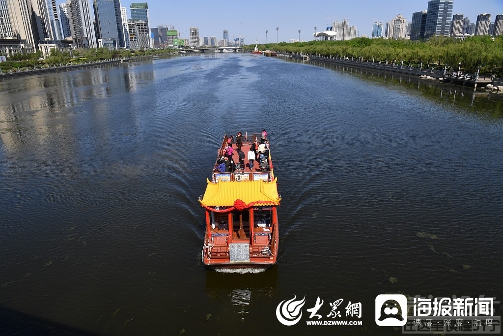 北京通州运河城市段游船今日开航