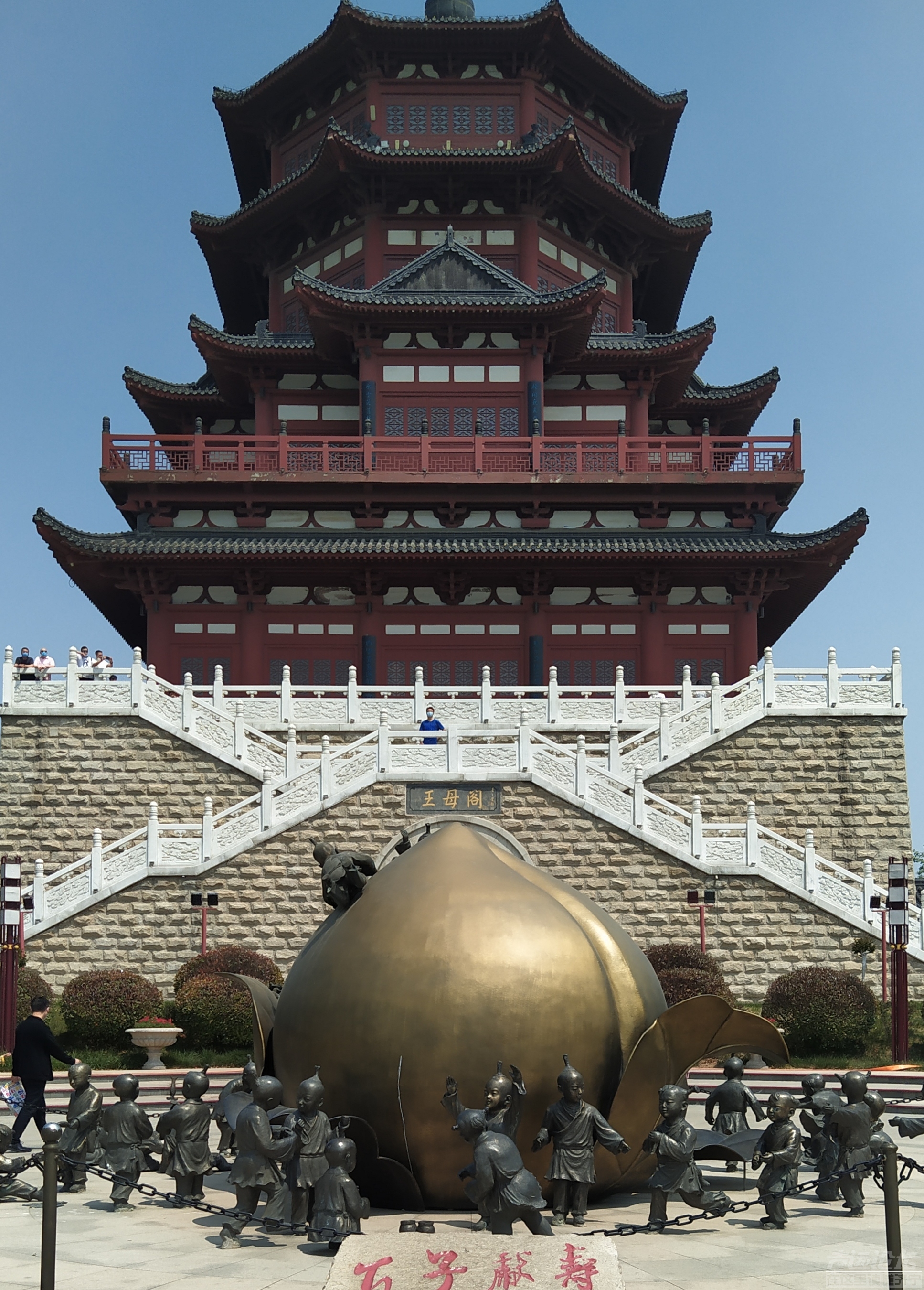 温馨告知:济宁4a级景区南池景区还有王母阁与少陵祠没有开放呢?