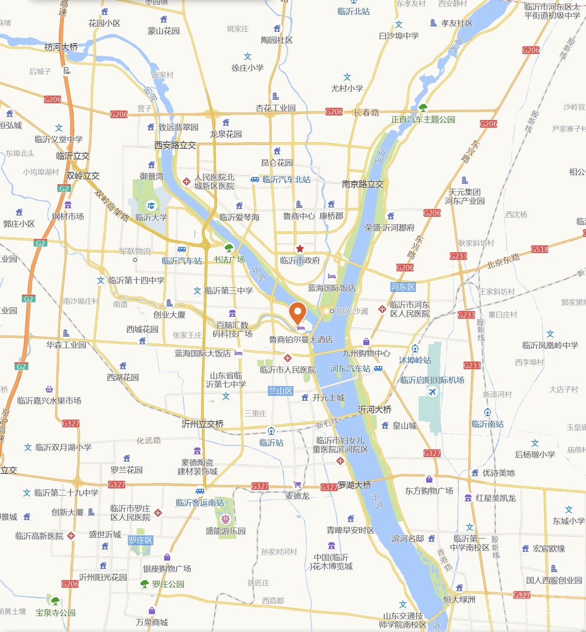 济宁北湖地图全图图片