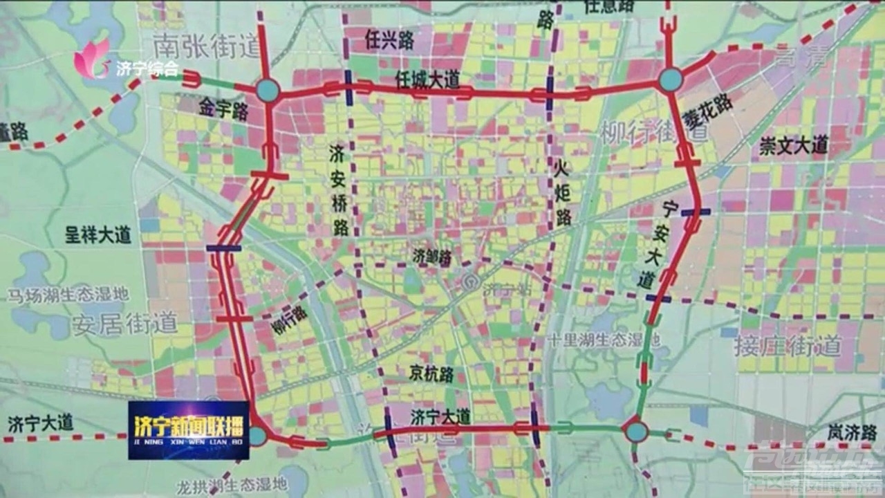 济宁内环高架完工后"五联"是不是开始了?然后南绕城高速